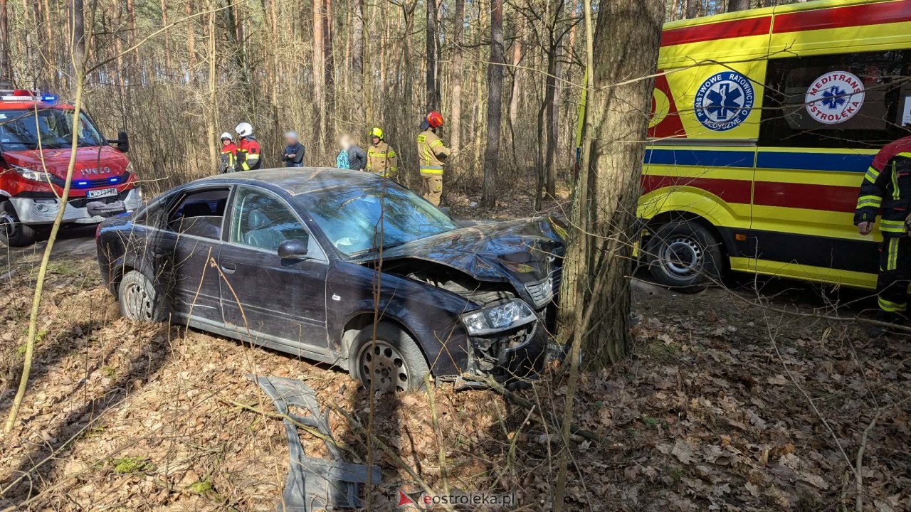 Wypadek w Czerwinie [16.03.2026] - zdjęcie #8 - eOstroleka.pl