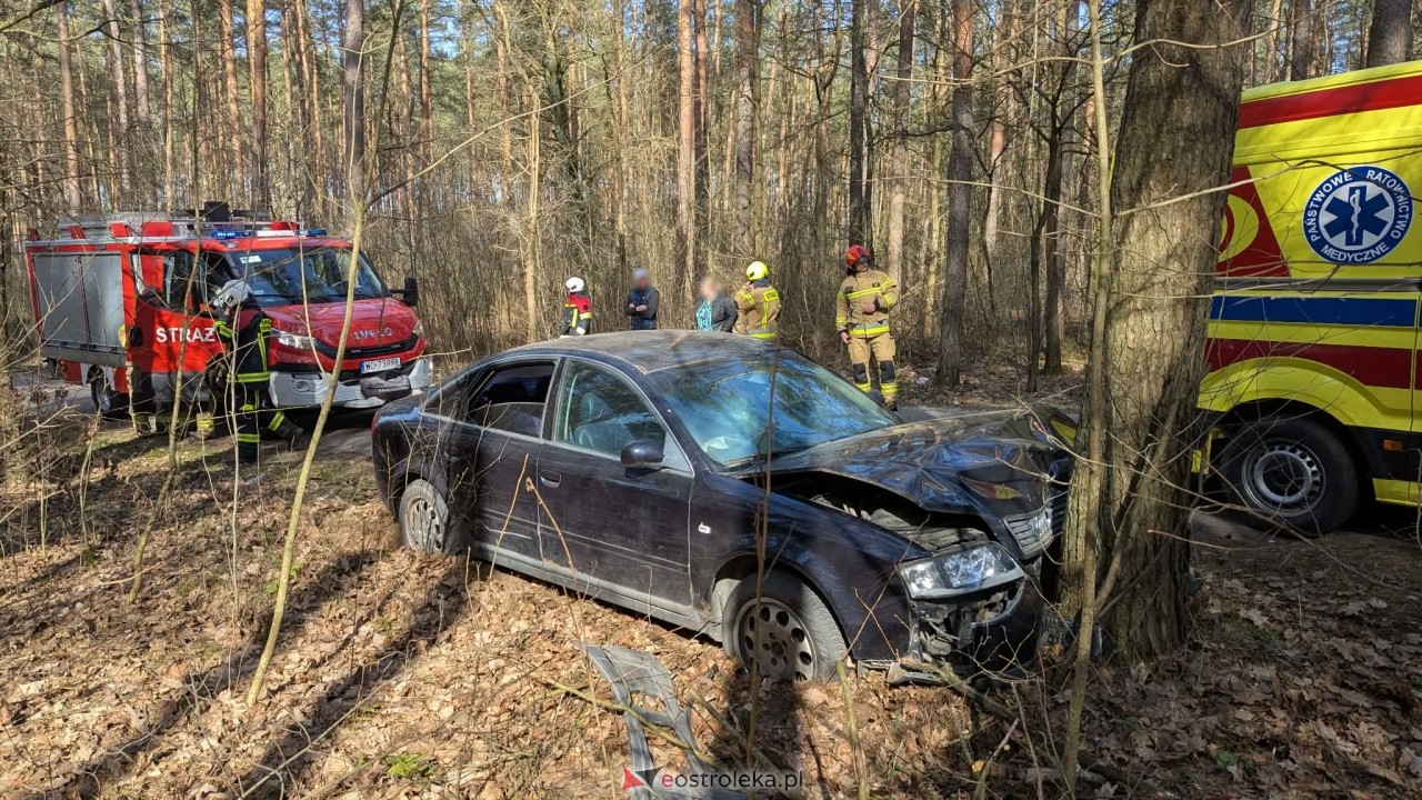 Wypadek w Czerwinie [16.03.2026] - zdjęcie #7 - eOstroleka.pl