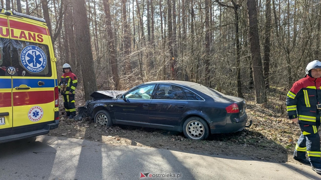 Wypadek w Czerwinie [16.03.2026] - zdjęcie #5 - eOstroleka.pl