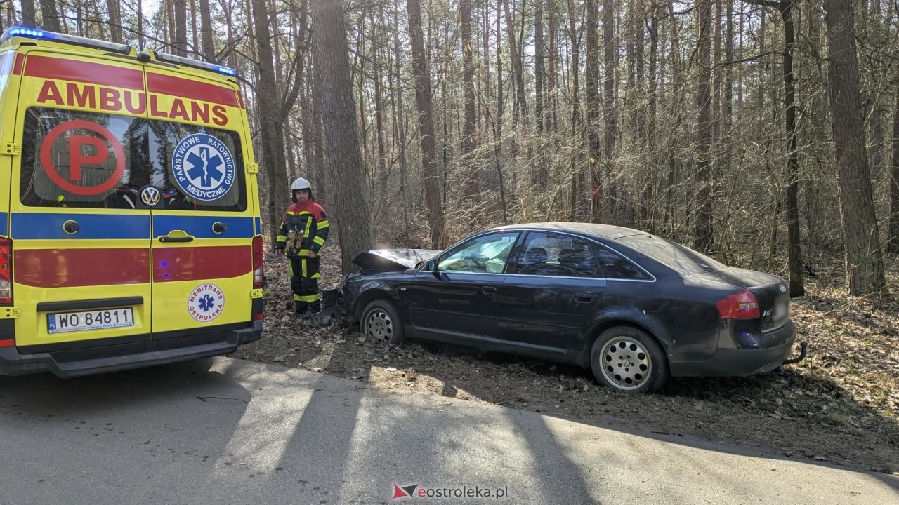 Wypadek w Czerwinie [16.03.2026] - zdjęcie #4 - eOstroleka.pl