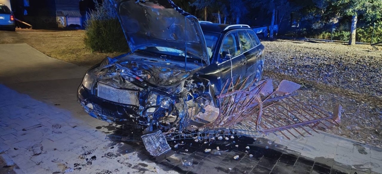 Wypadek w Wąsewie [14.03.2026] - zdjęcie #2 - eOstroleka.pl