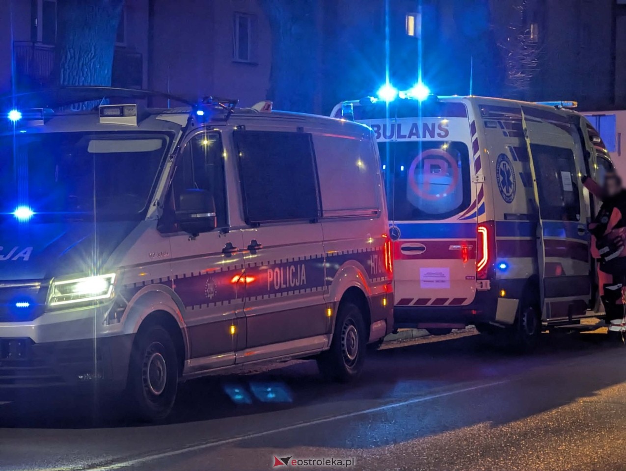 Interwencja służb przy Piłsudskiego [16.03.2026] - zdjęcie #8 - eOstroleka.pl