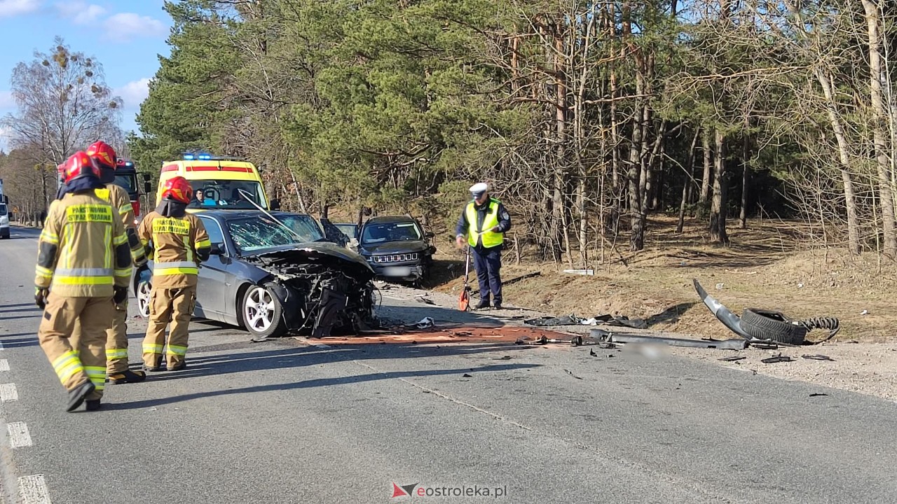 Wypadek w Antoniach na DK-53 [17.03.2026] - zdjęcie #12 - eOstroleka.pl
