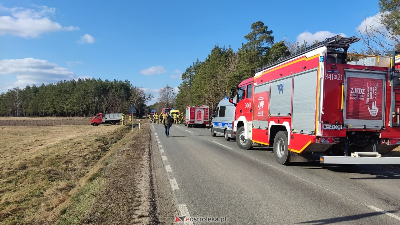 Wypadek w Antoniach na DK-53 [17.03.2026] - zdjęcie #11 - eOstroleka.pl