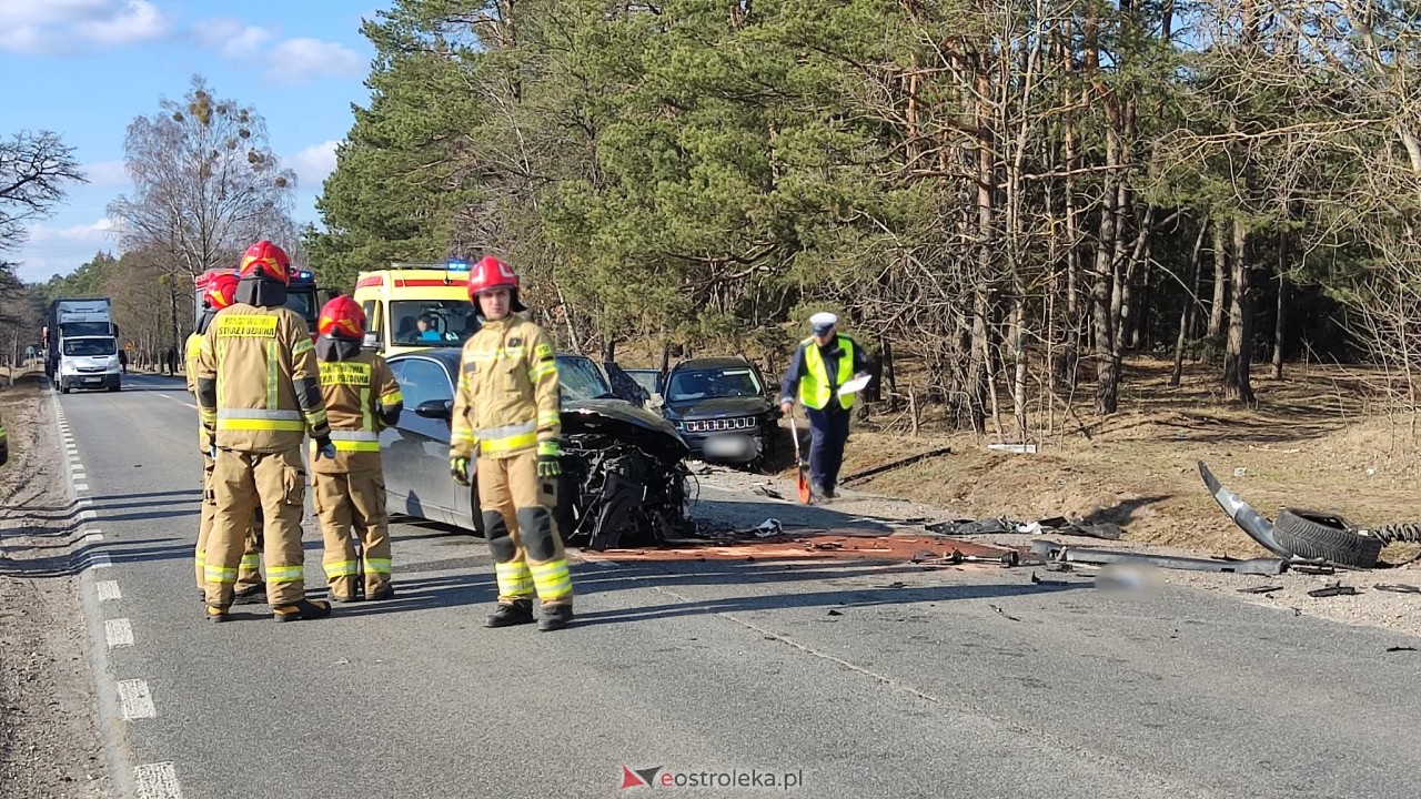 Wypadek w Antoniach na DK-53 [17.03.2026] - zdjęcie #6 - eOstroleka.pl