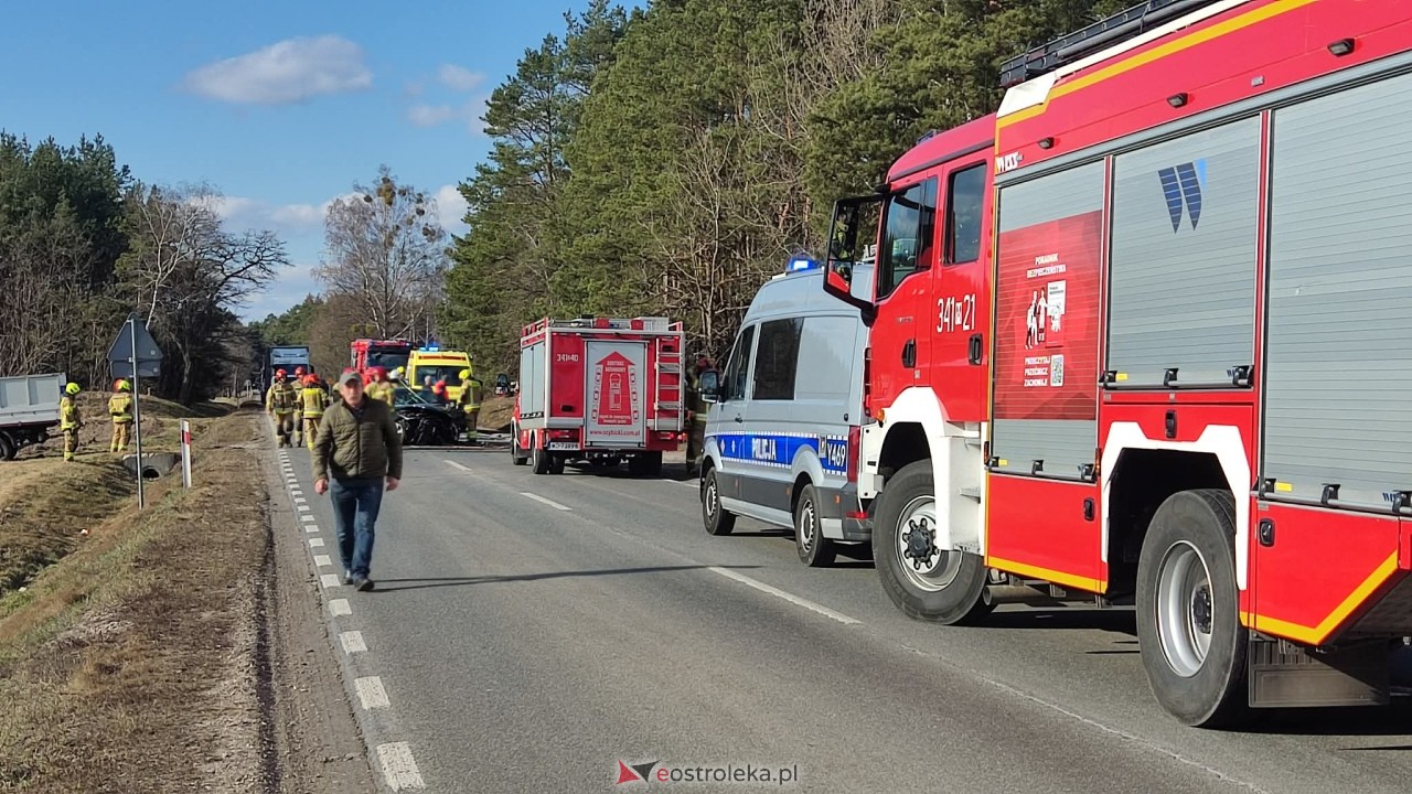 Wypadek w Antoniach na DK-53 [17.03.2026] - zdjęcie #5 - eOstroleka.pl
