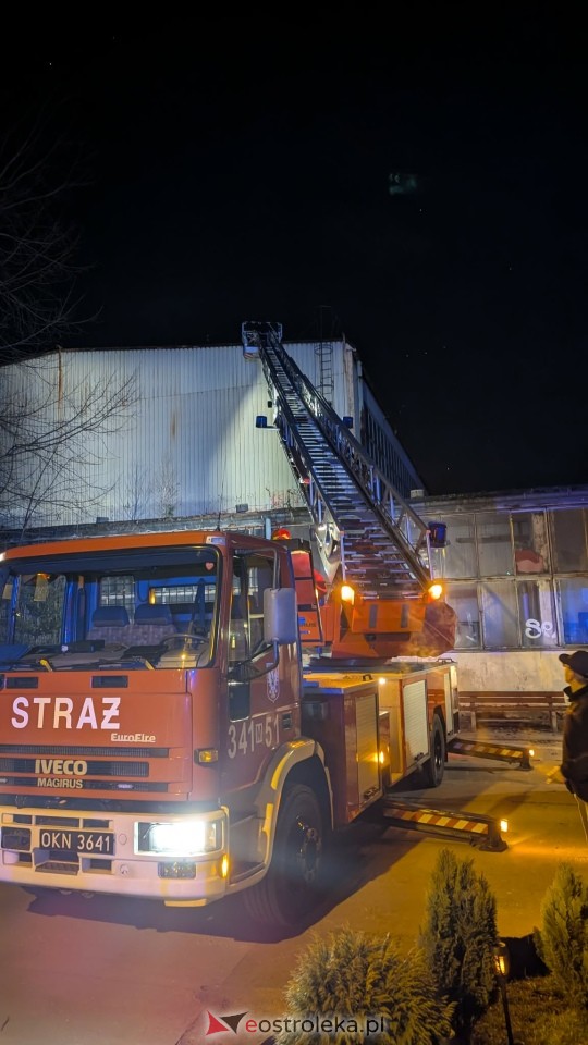 Akcja strażaków przy ul. Żeromskiego na osiedlu Stacja w Ostrołęce [24.03.2026] - zdjęcie #22 - eOstroleka.pl