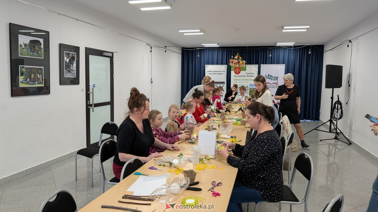 Wiosenne warsztaty w GOK-u w Olszewie-Borkach [25.03.2026] - zdjęcie #20 - eOstroleka.pl