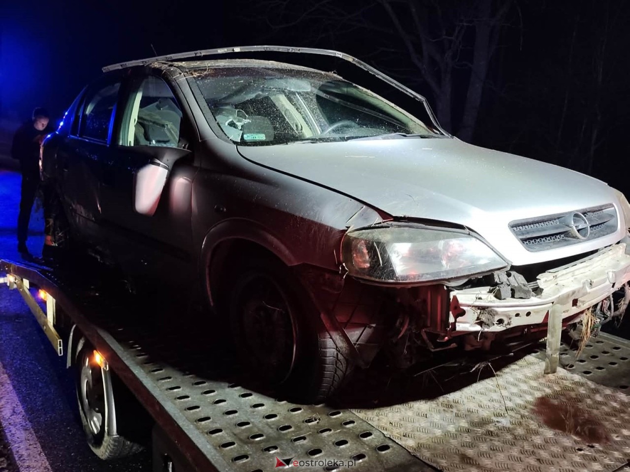 Wypadek w Kaszewcu [26.03.2026] - zdjęcie #3 - eOstroleka.pl