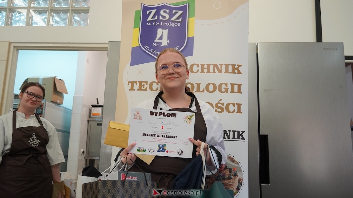 VIII Edycja Konkursu Wypieki Wielkanocne - Mazurek Wielkanocny w ZSZ nr 4 w Ostrołęce - zdjęcie #7 - eOstroleka.pl