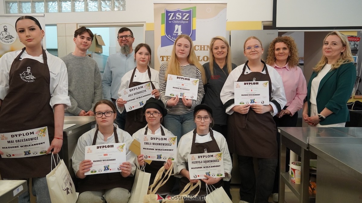 VIII Edycja Konkursu Wypieki Wielkanocne - Mazurek Wielkanocny w ZSZ nr 4 w Ostrołęce - zdjęcie #5 - eOstroleka.pl