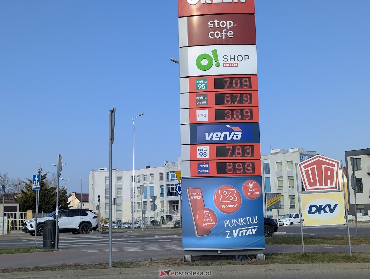 Ceny paliw w Ostrołęce [30.03.2026] - zdjęcie #2 - eOstroleka.pl
