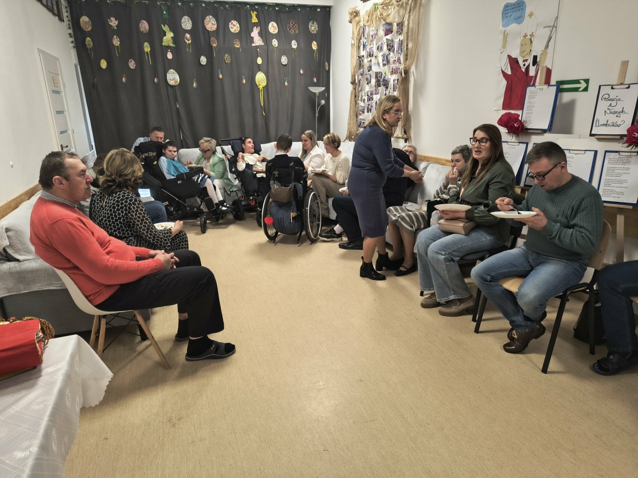 IV Spotkanie Wielkanocne w Środowiskowym Domu Samopomocy w Nowej Wsi [26.03.2026] - zdjęcie #150 - eOstroleka.pl