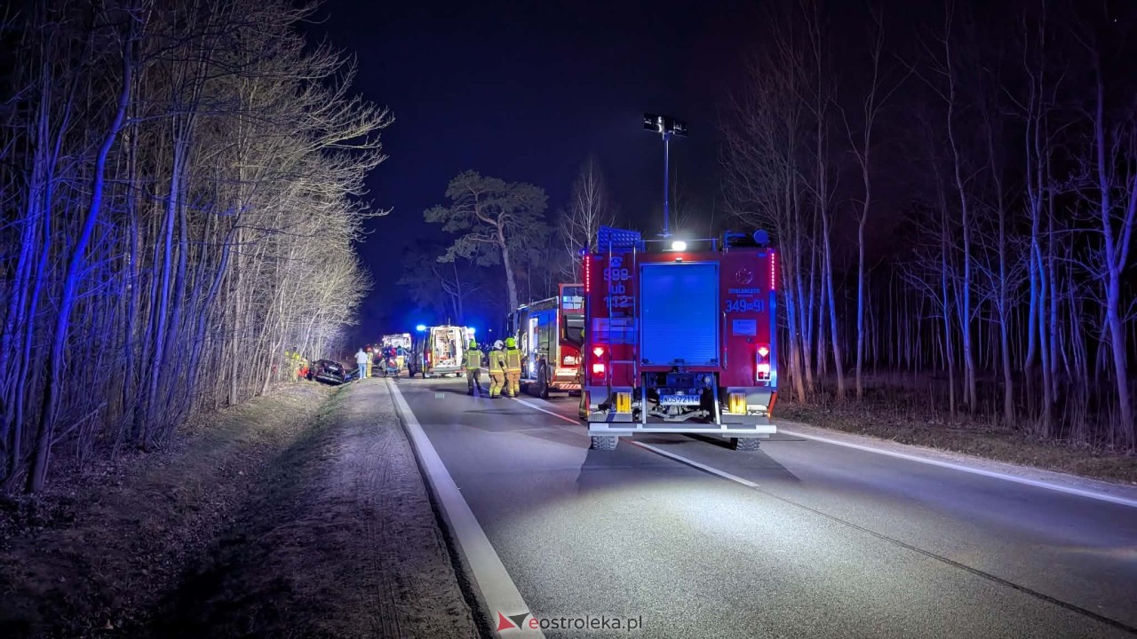 Wypadek w Zamościu pod Ostrołęką [01.04.2026] - zdjęcie #21 - eOstroleka.pl