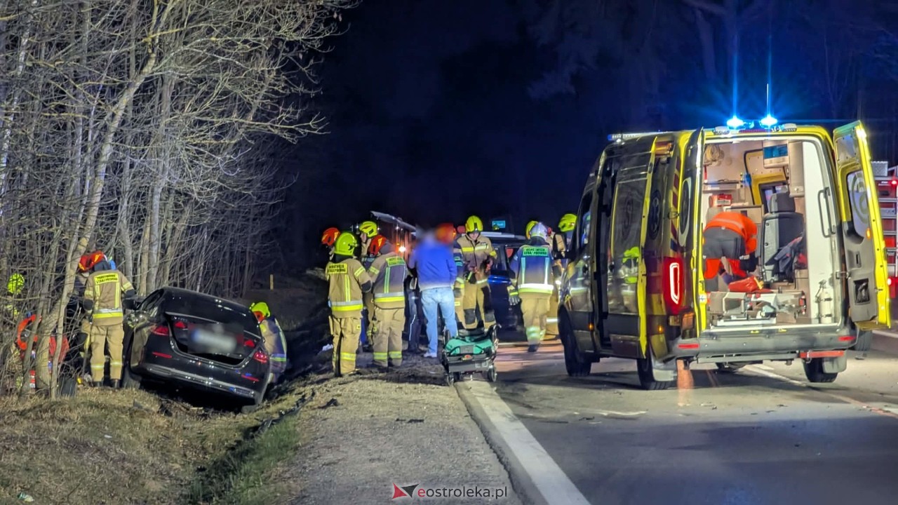 Wypadek w Zamościu pod Ostrołęką [01.04.2026] - zdjęcie #16 - eOstroleka.pl