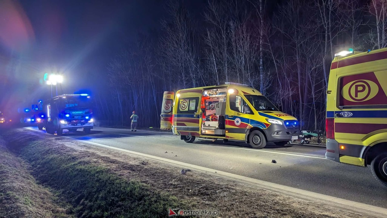 Wypadek w Zamościu pod Ostrołęką [01.04.2026] - zdjęcie #13 - eOstroleka.pl