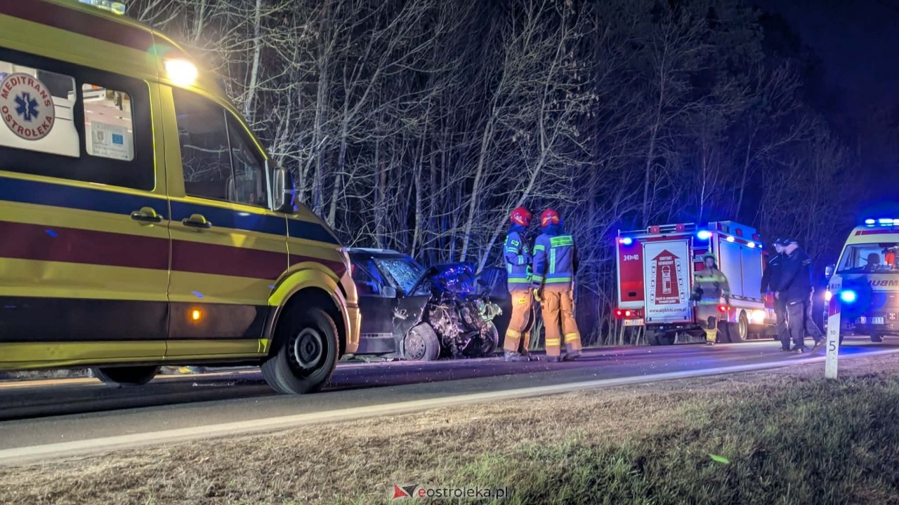 Wypadek w Zamościu pod Ostrołęką [01.04.2026] - zdjęcie #11 - eOstroleka.pl
