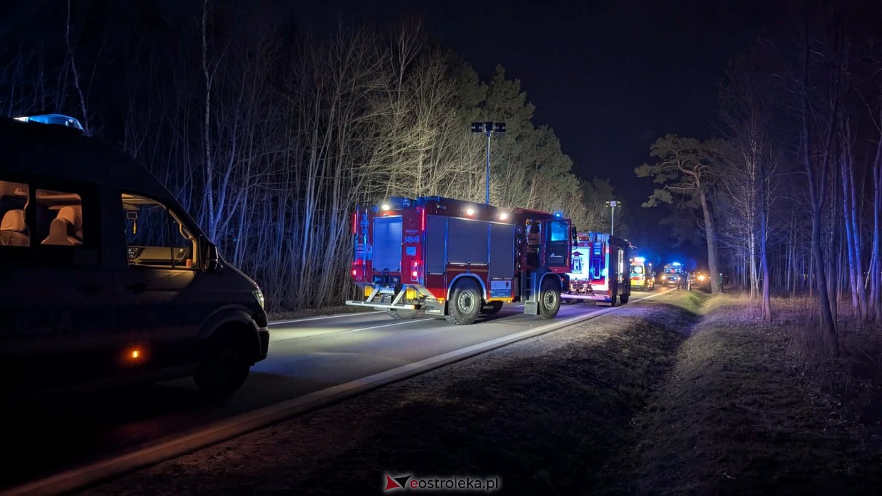 Wypadek w Zamościu pod Ostrołęką [01.04.2026] - zdjęcie #6 - eOstroleka.pl