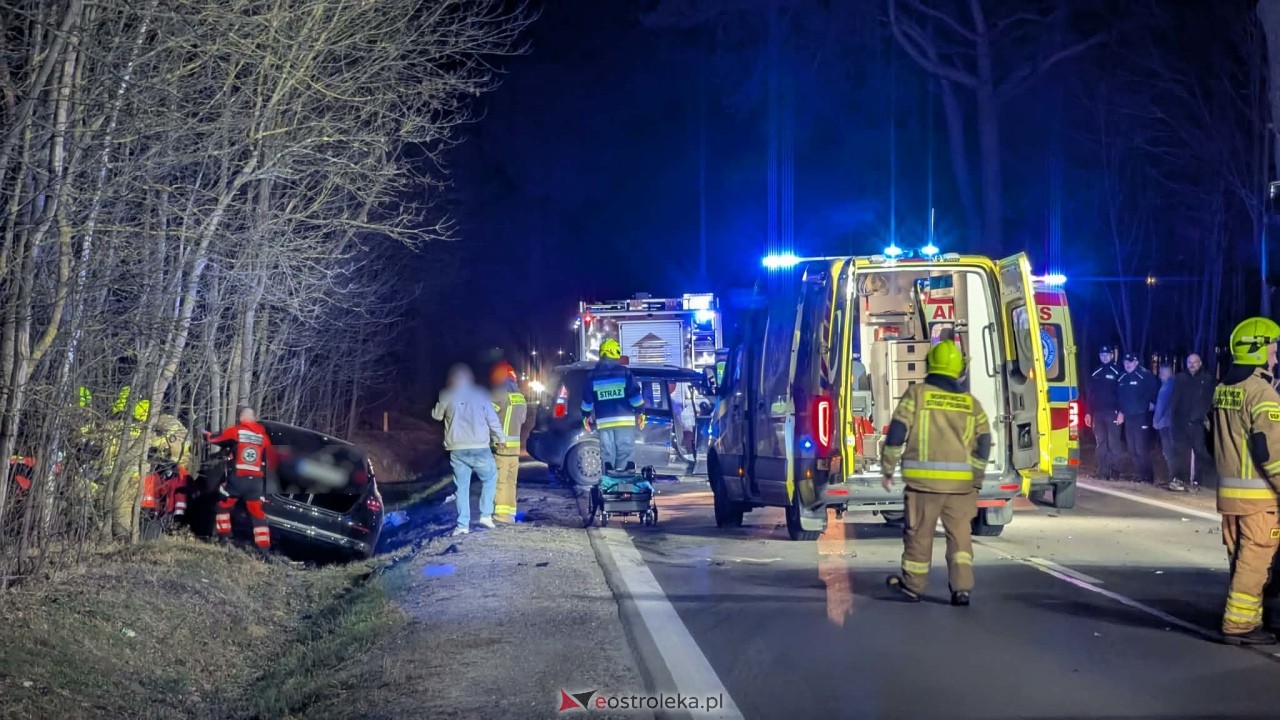 Wypadek w Zamościu pod Ostrołęką [01.04.2026] - zdjęcie #1 - eOstroleka.pl