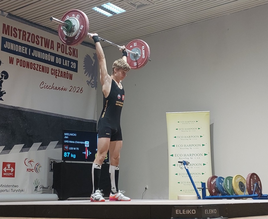 Mistrzostwa Polski juniorów w podnoszeniu ciężarów [2.04.2026] - zdjęcie #4 - eOstroleka.pl