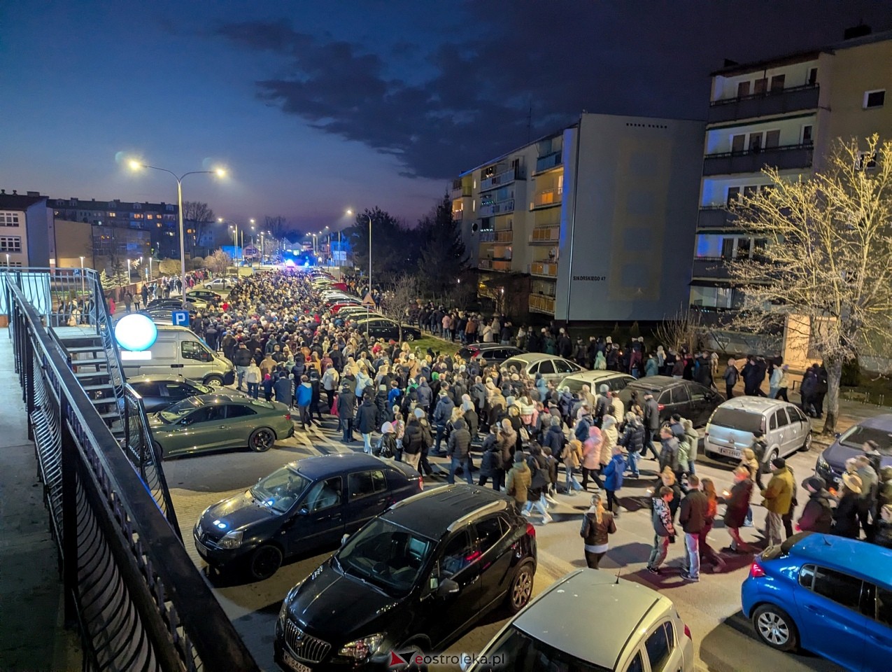 Droga krzyżowa parafii św. Franciszka w Ostrołęce [3.04.2026] - zdjęcie #2 - eOstroleka.pl
