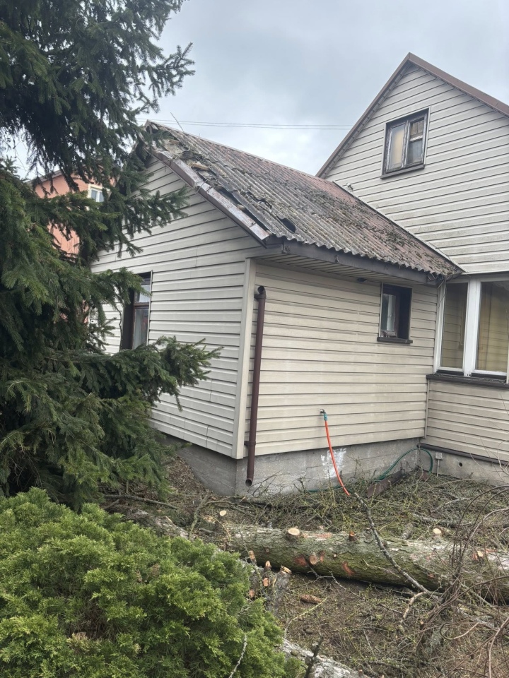 Skutki wichury w Ostrołęce i powiecie ostrołęckim [07.04.2026] - zdjęcie #2 - eOstroleka.pl