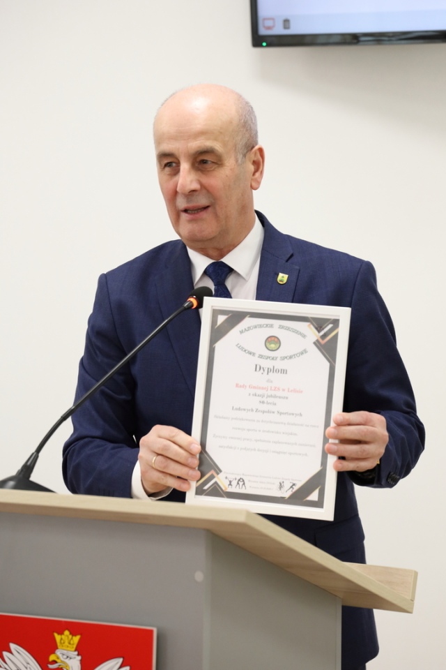 Gmina Lelis z medalem na 80-lecie LZS. Sportowa pasja doceniona! [27.03.2026] - zdjęcie #12 - eOstroleka.pl