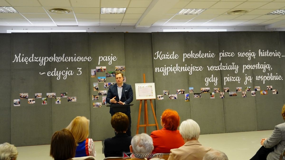 Zakończenie 3. edycji projektu Międzypokoleniowe Pasje w Zespole Szkół Zawodowych nr 1 [09.04.2026] - zdjęcie #25 - eOstroleka.pl
