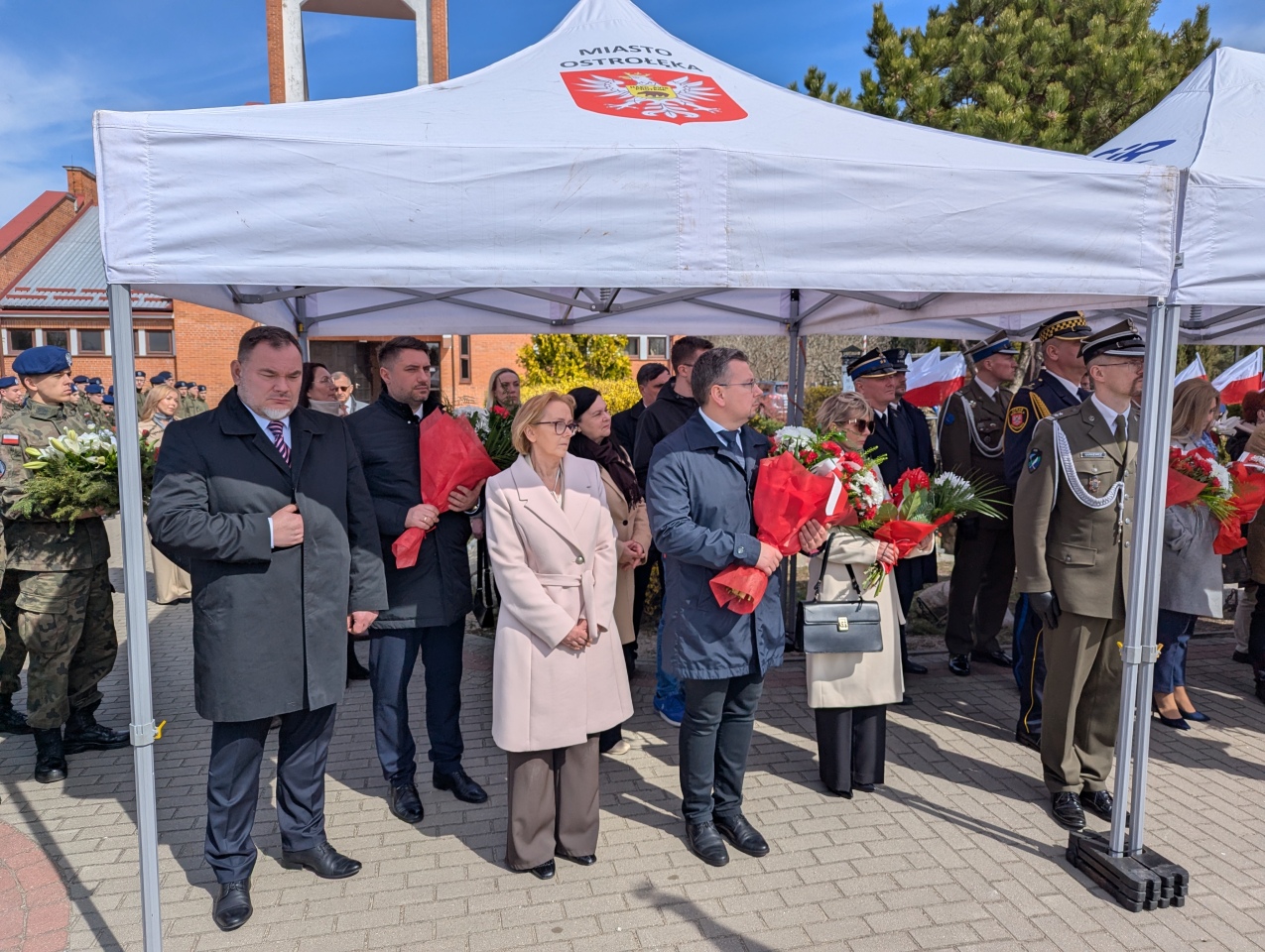 Obchody rocznicy zbrodni katyńskiej w Ostrołęce [13.04.2026] - zdjęcie #111 - eOstroleka.pl