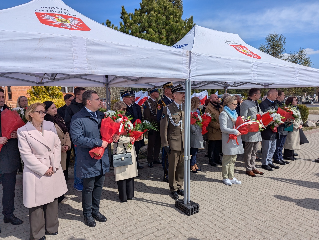 Obchody rocznicy zbrodni katyńskiej w Ostrołęce [13.04.2026] - zdjęcie #110 - eOstroleka.pl