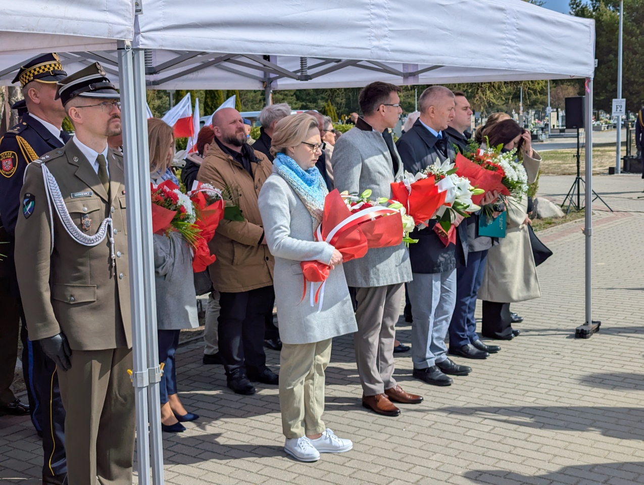 Obchody rocznicy zbrodni katyńskiej w Ostrołęce [13.04.2026] - zdjęcie #109 - eOstroleka.pl