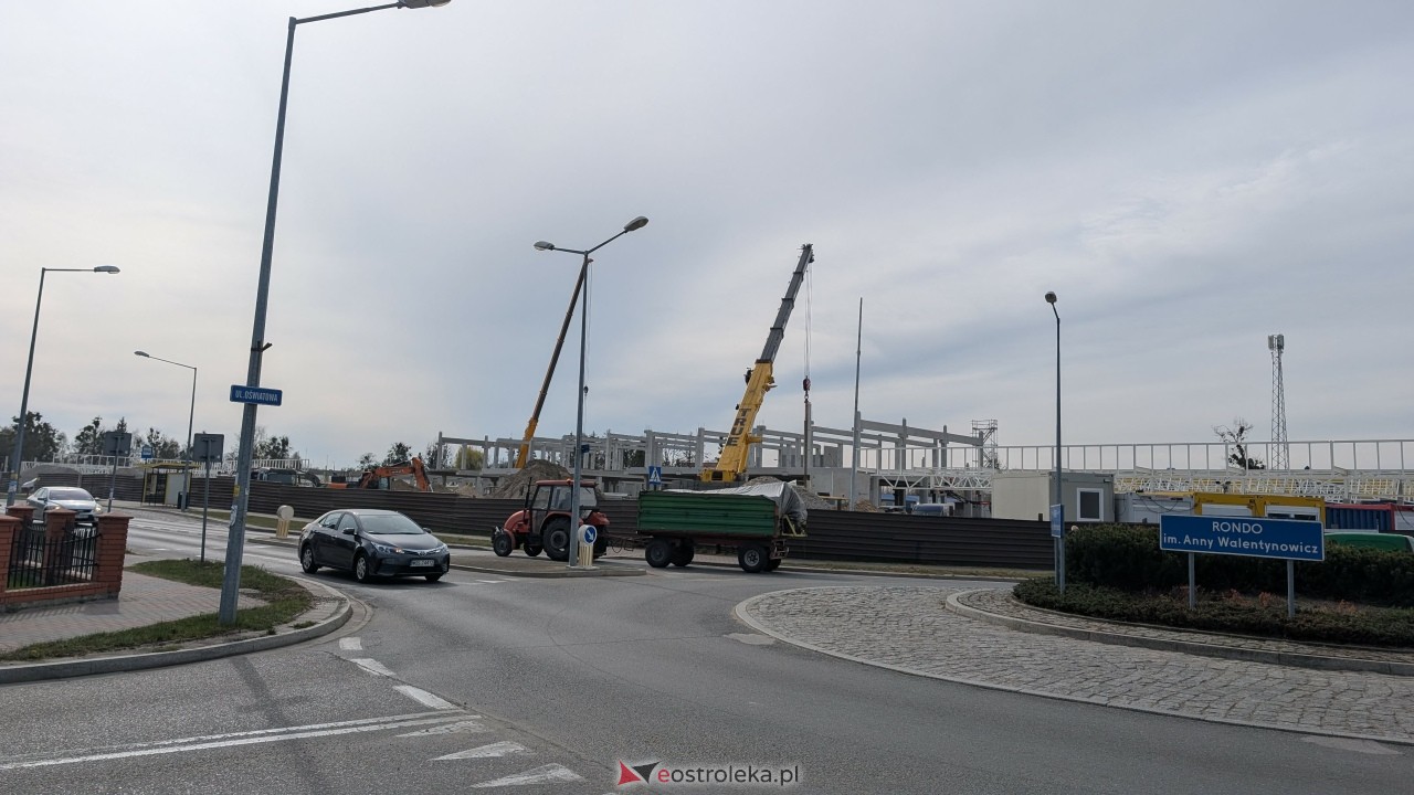 Budowa Hanna Park - stan z kwietnia 2026 [14.04.2026] - zdjęcie #2 - eOstroleka.pl