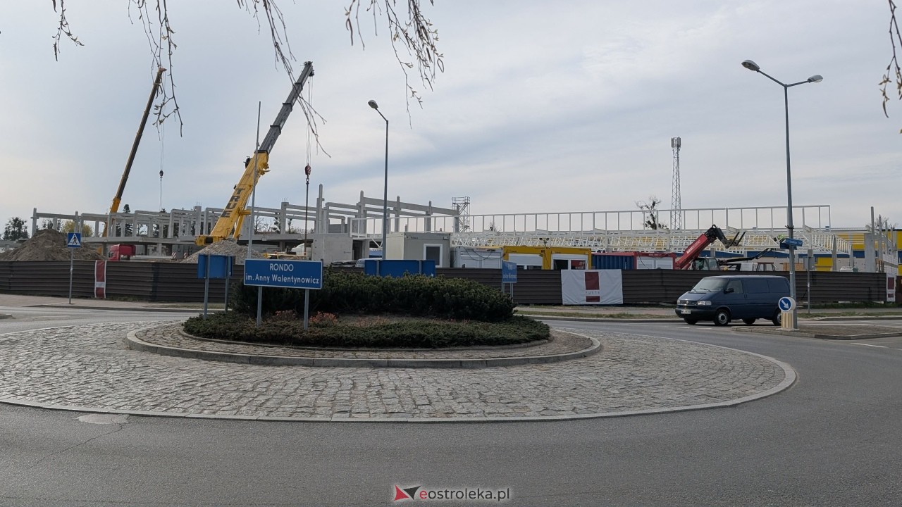 Budowa Hanna Park - stan z kwietnia 2026 [14.04.2026] - zdjęcie #1 - eOstroleka.pl