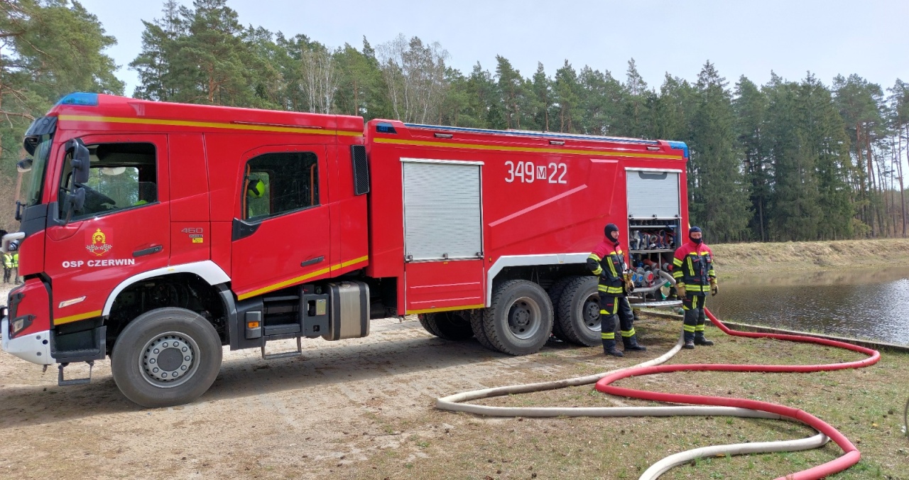 Ćwiczenia straży pożarnej „Las 2026” [14.04.2026] - zdjęcie #6 - eOstroleka.pl