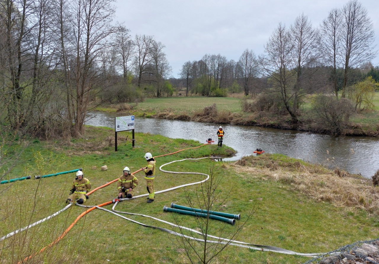 Ćwiczenia straży pożarnej „Las 2026” [14.04.2026] - zdjęcie #3 - eOstroleka.pl