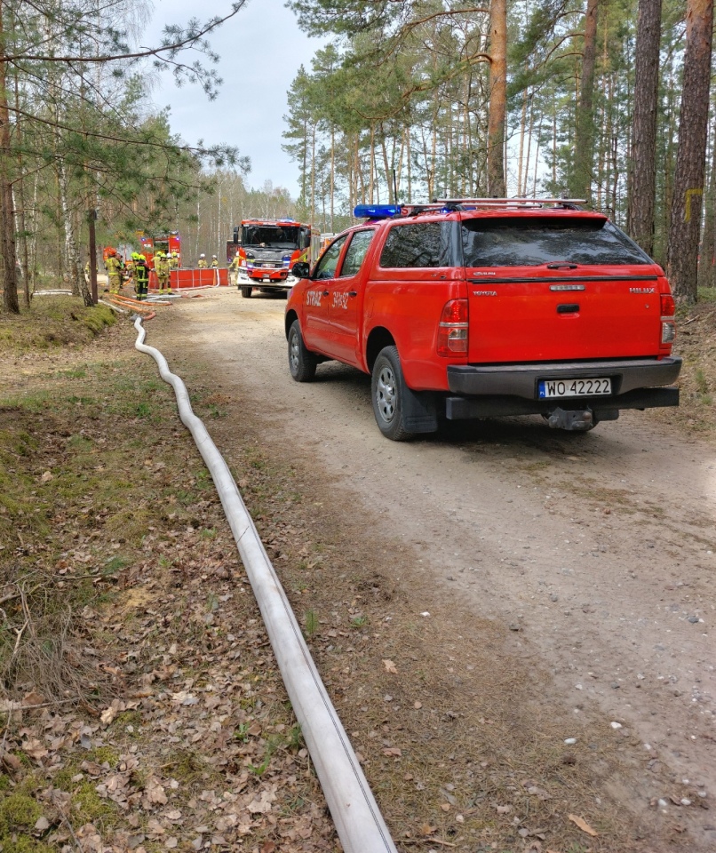 Ćwiczenia straży pożarnej „Las 2026” [14.04.2026] - zdjęcie #2 - eOstroleka.pl