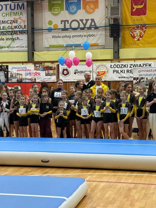 Bee Hero Ostrołęka  na Ogólnopolskich Zawodów Gimnastycznych w Łodzi [19.04.2026] - zdjęcie #14 - eOstroleka.pl