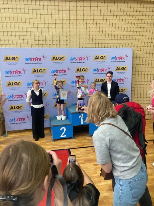 Bee Hero Ostrołęka  na Ogólnopolskich Zawodów Gimnastycznych w Łodzi [19.04.2026] - zdjęcie #10 - eOstroleka.pl