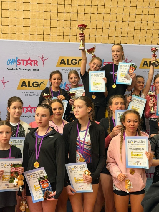 Bee Hero Ostrołęka  na Ogólnopolskich Zawodów Gimnastycznych w Łodzi [19.04.2026] - zdjęcie #7 - eOstroleka.pl