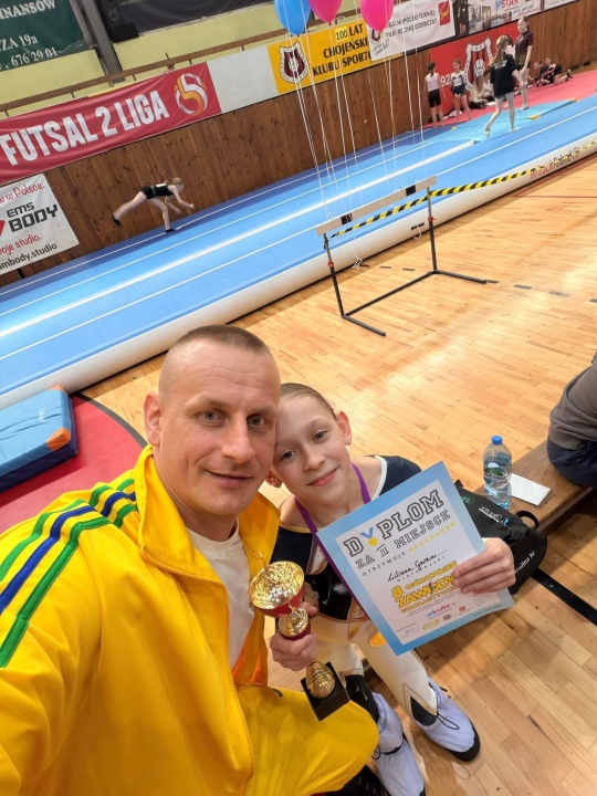 Bee Hero Ostrołęka  na Ogólnopolskich Zawodów Gimnastycznych w Łodzi [19.04.2026] - zdjęcie #6 - eOstroleka.pl