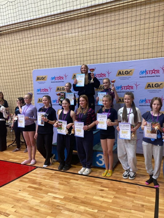 Bee Hero Ostrołęka  na Ogólnopolskich Zawodów Gimnastycznych w Łodzi [19.04.2026] - zdjęcie #5 - eOstroleka.pl