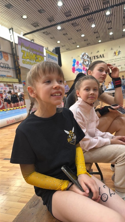 Bee Hero Ostrołęka  na Ogólnopolskich Zawodów Gimnastycznych w Łodzi [19.04.2026] - zdjęcie #1 - eOstroleka.pl