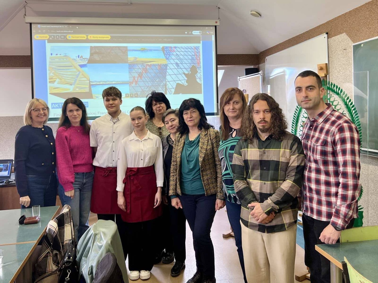 Nauczyciele z Bułgarii z wizytą w ZSZ nr 4 [20.04.2026] - zdjęcie #14 - eOstroleka.pl