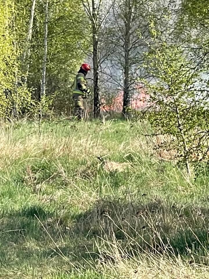 Plaga pożarów na nieużytkach rolnych [23.04.2026] - zdjęcie #6 - eOstroleka.pl