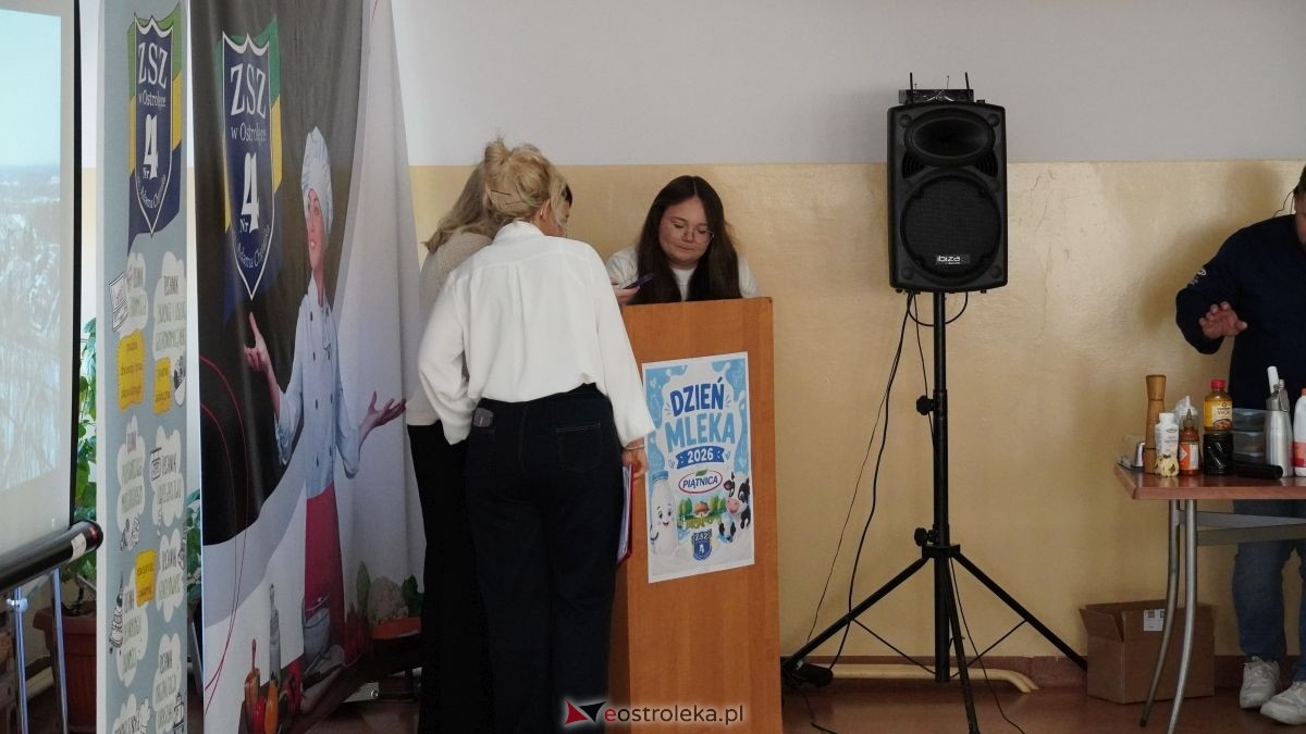 Dzień Mleka w ZSZ nr 4 w Ostrołęce [23.04.2026] - zdjęcie #39 - eOstroleka.pl