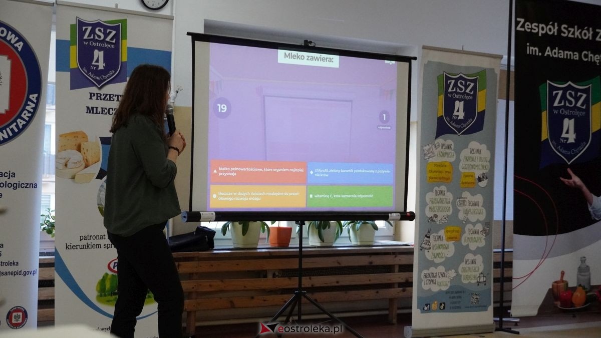 Dzień Mleka w ZSZ nr 4 w Ostrołęce [23.04.2026] - zdjęcie #7 - eOstroleka.pl