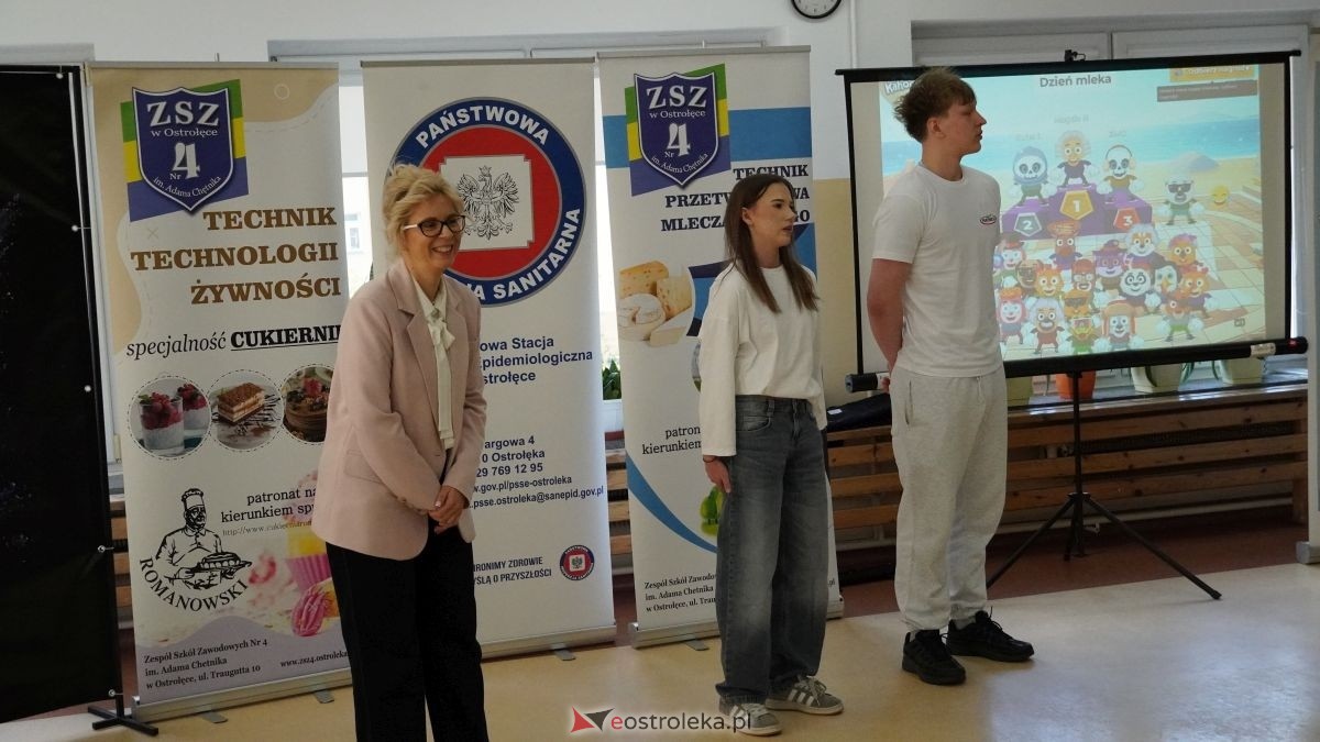 Dzień Mleka w ZSZ nr 4 w Ostrołęce [23.04.2026] - zdjęcie #5 - eOstroleka.pl