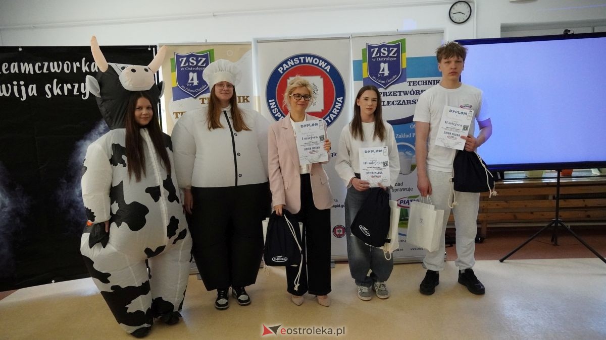 Dzień Mleka w ZSZ nr 4 w Ostrołęce [23.04.2026] - zdjęcie #1 - eOstroleka.pl
