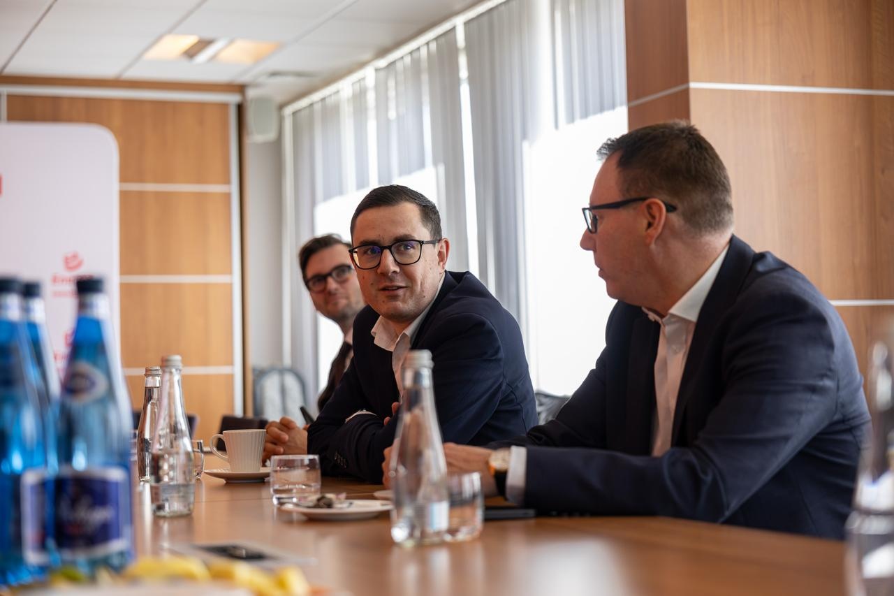 Minister energii Miłosz Motyka w Ostrołęce [23.04.2026] - zdjęcie #8 - eOstroleka.pl