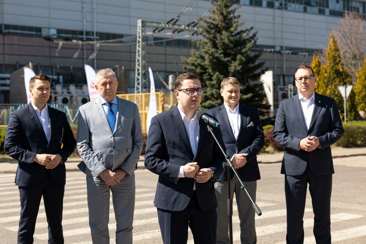 Minister energii Miłosz Motyka w Ostrołęce [23.04.2026] - zdjęcie #3 - eOstroleka.pl